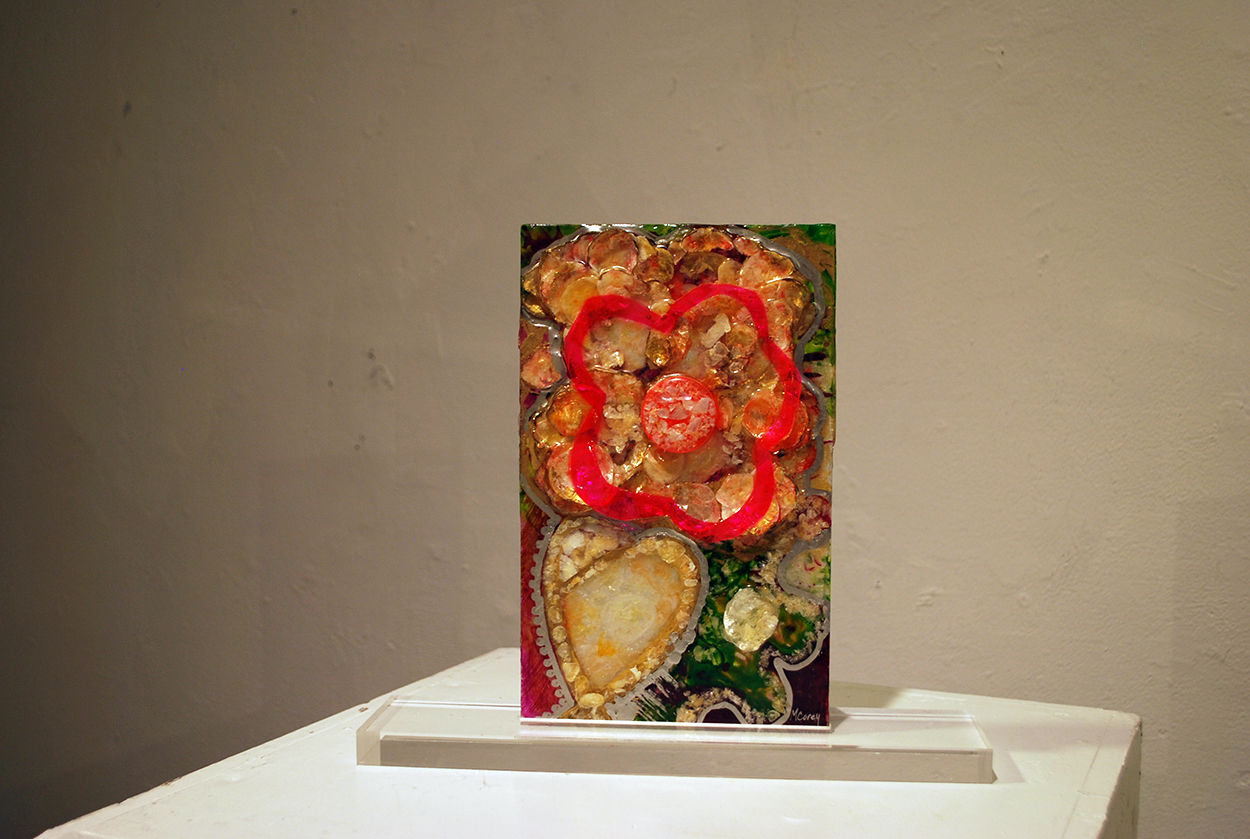 Michael Corey Zieff, Flower and Heart Panel