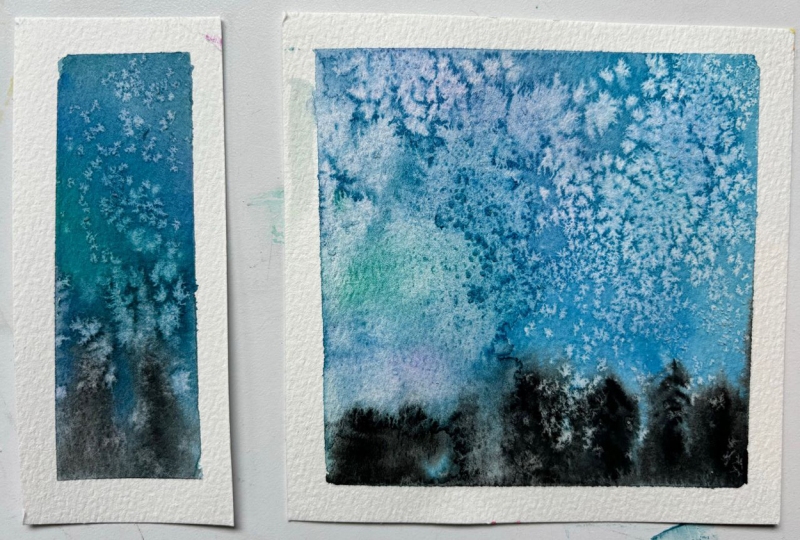 Feeling Blue, World of Watercolor with Julia Peterson, Week 7