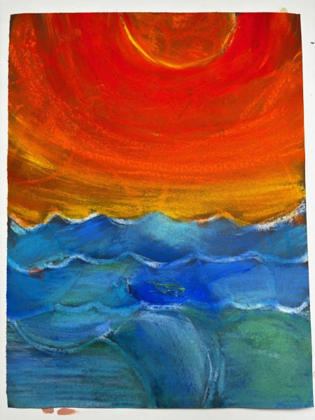 Fire in the Sky, Drawing, Painting & More with Alice Chittenden, Week 8