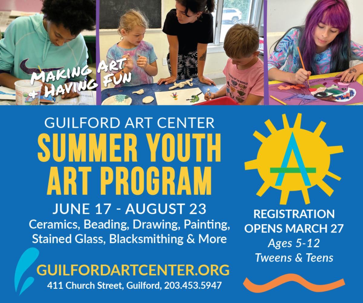 Summer Youth Art Program Registration Opens Tomorrow, 8 pm Guilford