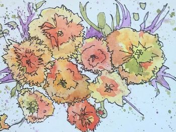 Autumn Watercolors Adult Class