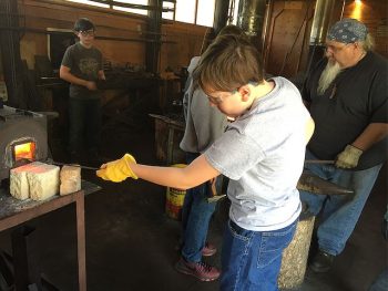 Teen Blacksmithing: Session D Teen